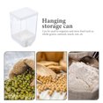 thumbnail image 4 of Kitchen Grain Storage Container Cereals Granola Dispenser Hanging Storage Box Storage Case - 1000ml (White), 4 of 6