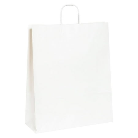 UPC: 0804800010029 | Box Partners Paper Shopping Bags 16  x 6  x 19 1/4  White 200/Case BGS110W