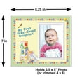 thumbnail image 3 of Expressly Yours! "My First Great Granddaughter" Picture Frame Keepsake Gift for Great Grandparent, Tabletop Display, Holds 3.5 x 5" Photo, 3 of 6