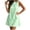 *Green, variant on Women's Gingham Sleeveless Shift Mini Dress,Ladies Crew Neck A-Line Tunic Dress,Casual Summer Plaid Sundress For Women,Black,S-2XL