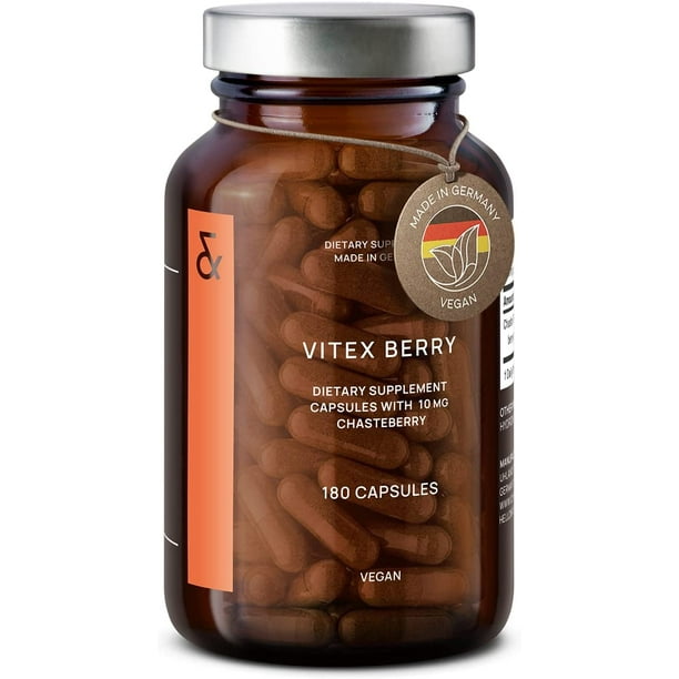 Vitex Berry Chasteberry 41 Extract Vitex Agnus Castus PMS Support & Menopause Supplement