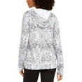 thumbnail image 2 of Ideology Womens Activewear Snake Print Lace Up Hoodie;Small, 2 of 2