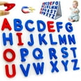 thumbnail image 6 of up to 65% off karymi Red and Blue English Alphabet Magnetic Stickers Set for Children's Early Learning and Educational Play Enlightenment Puzzle Toys Christmas Gifts Toddler Toys, 6 of 7