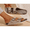 Beige, variant on Adjustable Buckle Strap Women's Slide Sandals with Slip-On Design and Cork Footbed for Comfort