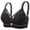 Black, variant on Azrian Womens Plus Size Bras,Womens Solid Lace Lingerie Bras Plus Size Underwear Bralette Bras Comfortable Bra