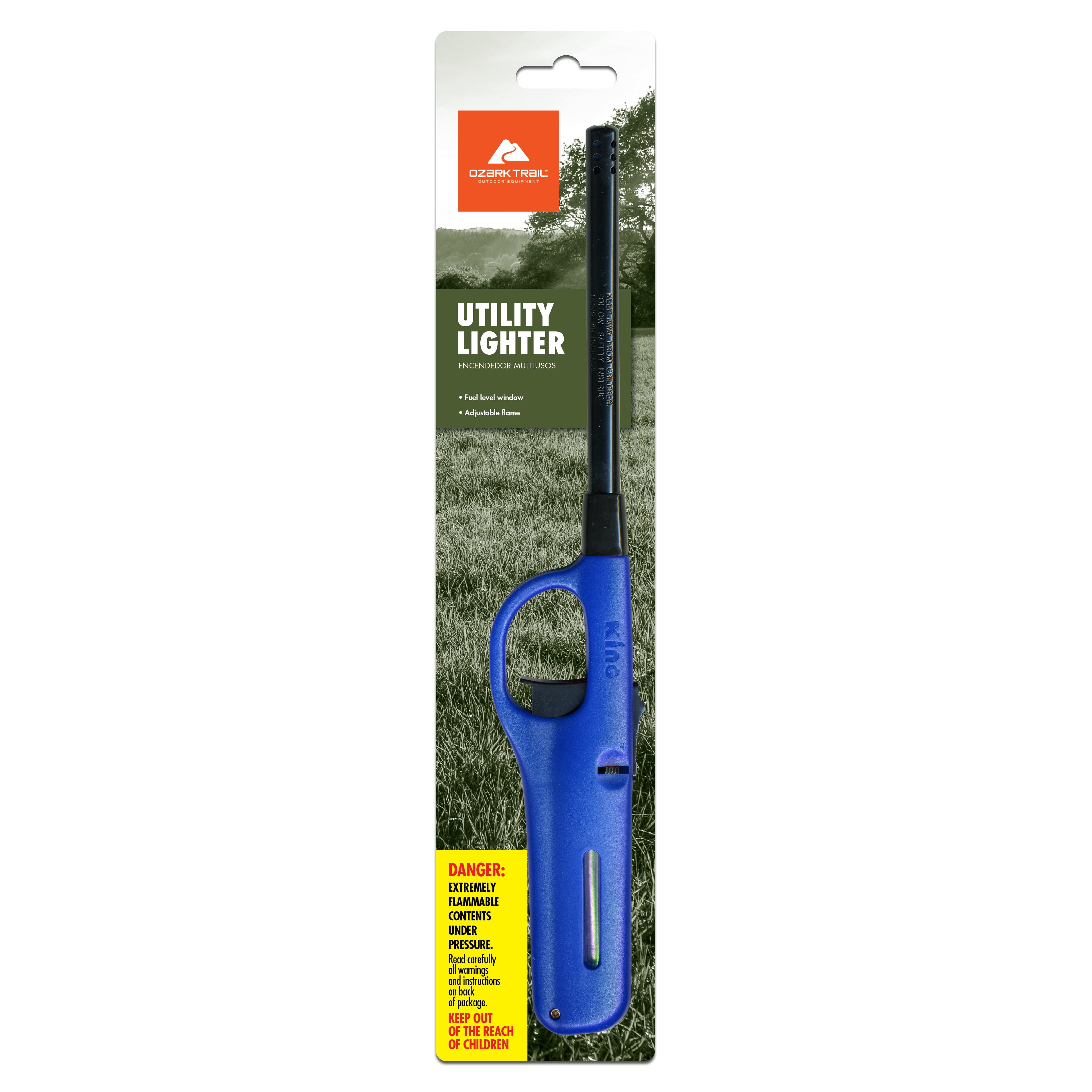Ozark Trail Utility Lighter, MultiPurpose, Blue, 1 Count