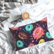 thumbnail image 5 of Fotbe Donuts1 Funda de Almohada Decorativa Estilo Occidental, Lujo en Algodón, Fundas para Almohadas King, Cojín Estampado para Decoración del Hogar-16"x24", 5 of 6