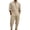 A-Khaki, variant on MaFYtyTPR Men's 2 Piece Linen Set Striped Button Down Long Sleeve Shirt and Jogger Pants with Pockets Sets Loose Fit Casual Two Piece Suits A-White S