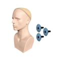 thumbnail image 1 of Cabeza de maniquí masculino perfecl con hombros 42 cm, 1 of 8