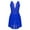 Royal Blue, variant on TiaoBug Girls Sleeveless Strappy Back Ice Figure Skating Dress Gymnastics Competition Dance Costume Royal Blue 8