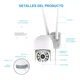 thumbnail image 4 of 2 Piezas Cámara De Seguridad Wifi 4mp Hd 1080p Ip C/alarmaa, 4 of 8