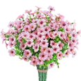 thumbnail image 3 of EIMELI Flower Arrangements 4Pcs Indoor Decor Realistic Fancy Eucalyptus Artificial Plants, 3 of 5