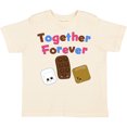 thumbnail image 3 of Inktastic Together Forever- S'mores Boys or Girls Toddler T-Shirt, 3 of 5