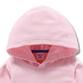 thumbnail image 4 of UAYOTSE Boys Long Sleeved Hooded Sweatshirt Comfortabl Warm Fashionable Casual Solid Color Sports Sweatshirt(5-6 Years,P269-Pink), 4 of 4