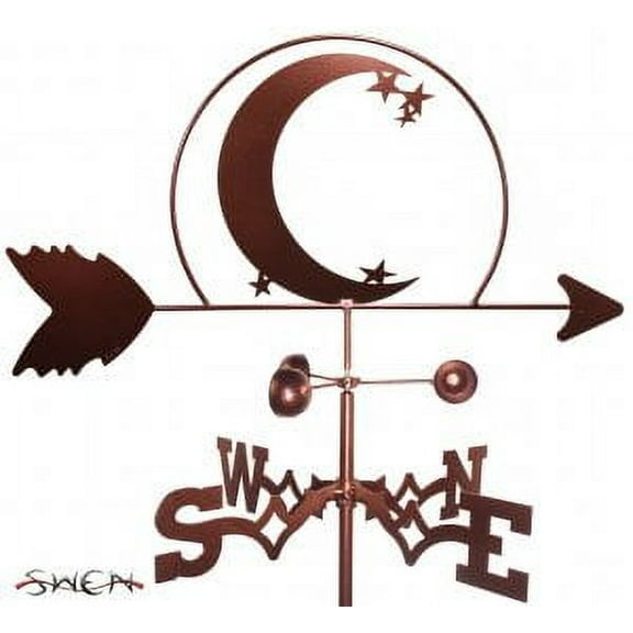 MOON & STAR Garden Weathervane