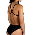 thumbnail image 2 of Adoretex Girl's/Women's Guard Polyester Thin Trap Open Back Swimsuit (FGP05) - Black - 34, 2 of 5