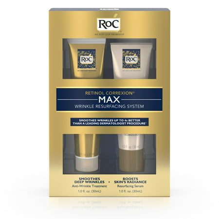 RoC Retinol Anti-Aging Resurfacing Kit (Best Over The Counter Retinol Treatment)