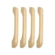 thumbnail image 2 of Pomos de madera para armarios, pomos de madera, tiradores de cajones para tocadores de cocina y hogar. Puente de arco de 4 piezas, 2 of 9