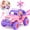Pink, variant on WonderStone 1:16 RC Cars, Alloy Remote Control Truck with LED Headlight and 2 Rechargeable Batteries, High Speed Adjustable 2.4 GHz Monster Trucks for Boys Kids Adult Gifts 3-12, Black