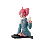 Eyucdvc Kasane Teto Anime Sitting Pose Collectible Figurine Decorative Desktop Ornament for Home Collection Gift