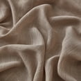 thumbnail image 6 of THD Serena Faux Linen Textured Semi Sheer Privacy Light Filtering Transparent Window Grommet Thick Curtains Drapery Panels for Bedroom & Living Room, 2 Panels, 6 of 6