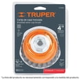 thumbnail image 2 of Carda Copaalambre Trenzado Grueso4xm14 Mm Para Esmeril TRUPER CT-610MX, 2 of 2