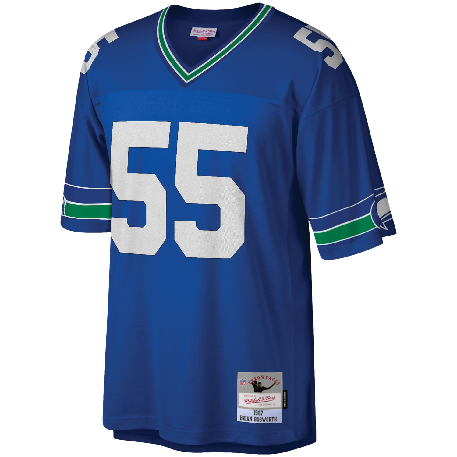 Brian Bosworth Seattle Seahawks Mitchell Ness Legacy Replica Jersey Royal Walmart Com Walmart Com