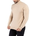 thumbnail image 5 of X RAY JEANS Mens Turtleneck Sweater Pullover, Oatmeal, XL, 5 of 10