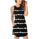 thumbnail image 3 of Vestidos Para Mujer Vestidos Casuales Sin Mangas Vestido Sin Mangas Estampado de Personalidad Cuello Redondo Vestido de Bolsillo Odeerbi ODB167331, 3 of 7