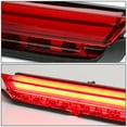thumbnail image 4 of DNA Motoring 3BL-STC11-3D-LED-RD For 2011 to 2016 Scion tC Red Lens Rear Trunk Lid Mount 3D LED Bar Third 3rd Tail Brake Light Lamp 12 13 14 15, 4 of 5