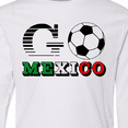 thumbnail image 4 of Inktastic Go, Mexico- Soccer, Football Long Sleeve Youth T-Shirt, 4 of 5