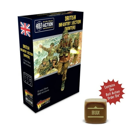 Warlord Games British Infantry Section (Winter) New