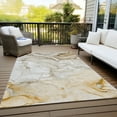 thumbnail image 6 of Addison Rugs Chantille Indoor/Outdoor Transitional Watercolors Brown Washable Rectangle Rug, 10' x 14', 6 of 6