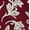 Ornate Leaves Merlot Wine, variant on Terra & Sky Women's Plus Sleeveless Button Front Tiered Cotton Mini Dress, Sizes 0X-5X