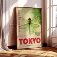 Affixzi Japanese Dragonfly Tokyo Print: Stylish Wall Art for Japandi ...