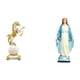 thumbnail image 1 of Colección de esculturas de animales religiosos modernos de elegante dama equina para dormitorio, sala de estar, centro de mesa, escritorio, oficina, a, 1 of 8