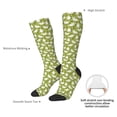 thumbnail image 4 of Rateoe Funny Chicken Pattern Women’s Knee High Crew Socks,Trouser Socks Comfortable, Breathable, Moisture-Wicking and Soft, 4 of 6
