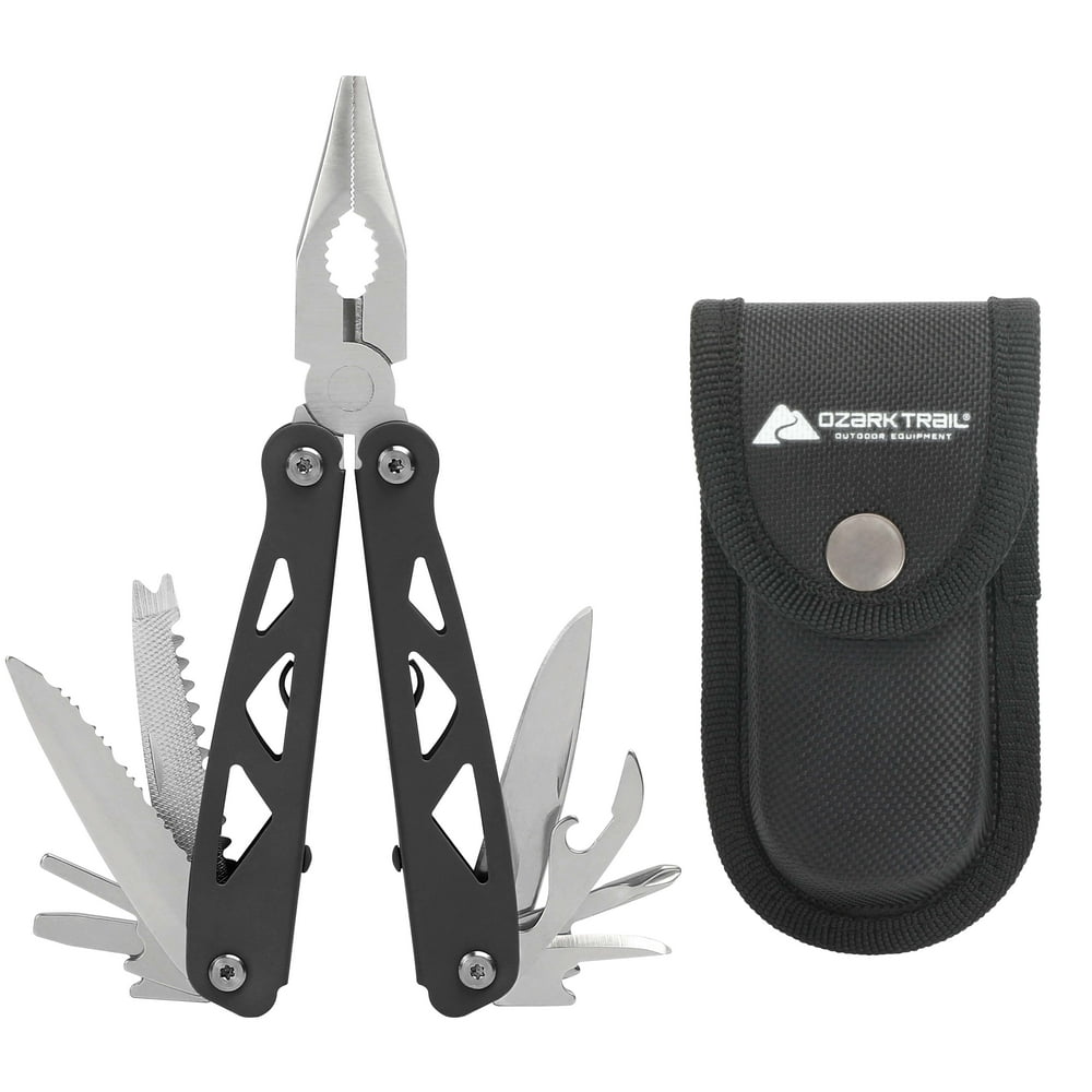 Ozark Trail 12in1 MultiTool, Black
