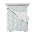 thumbnail image 7 of Teal Grey Branch Queen Size Down Alternative Comforter, Lightweight Comforter Quilt Bedding Set with Pillow Shams Spring Summer Pastoral Botanical All Seasons Bed Comforter Duvet Insert 90"x96", 7 of 7