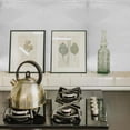 thumbnail image 4 of OULII Oil Proof Kitchen Wall Sticker Silver Self Adhesive Backsplash for Stove Decoration, 4 of 8