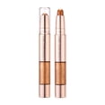 thumbnail image 2 of Double Glitter Eyeshadow Stick Warm Bronze Shimmer Finish Automatic Twist Up Design One Swipe Easy Application Ideal For Daily Eye Makeup, 2 of 7