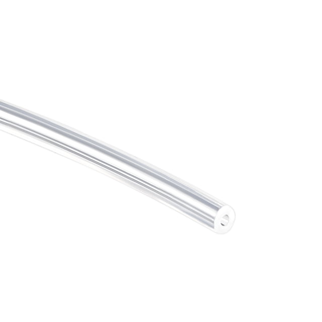Tubería de silicona transparente de 6.56ft para transferencia de bomba 1 pieza 0.08'' x 0.24''
