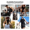 thumbnail image 5 of Kdxio Oil Painting Tribal Wolf for Men's Muscle T-shirt,Sleeveless for Workout Running Athletic Gym Lounge Casual, 5 of 5