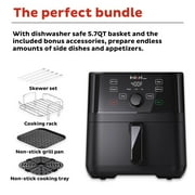 Instant Pot Vortex 5.7-quart Air Fryer with Accessories: EvenCrisp Tech for Perfect Results