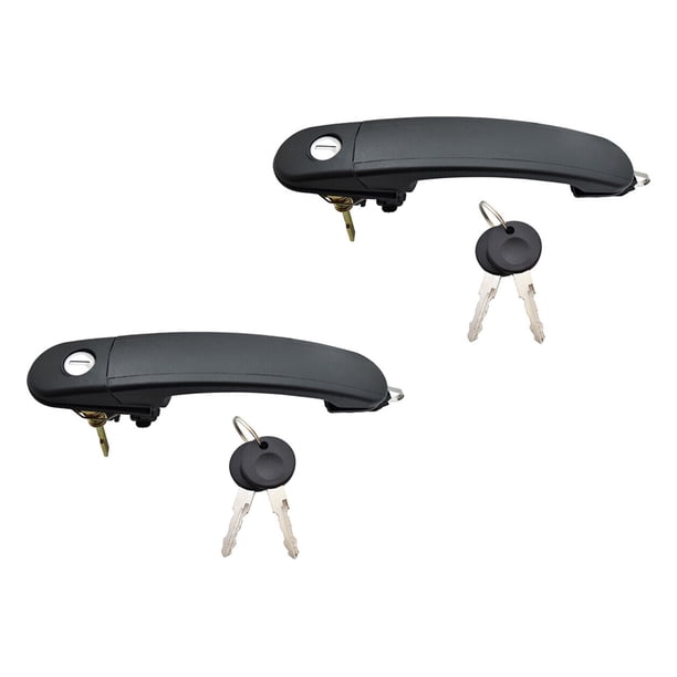Par de MANIJAS PUERTA EXTERIOR POINTER TRUCK 2000 al 2010 VOLKSWAGEN Delanteras HUSHAN .