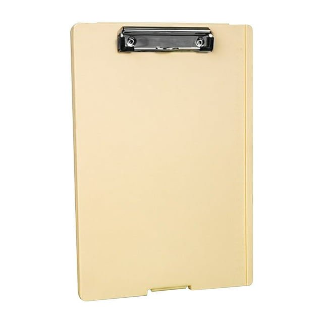 RXIRUCGD Folder Writing Pad, Test Paper Storage Box, Multifunctional File Box, Writing Clamp Board, Office Supplies A4 Board Clamp