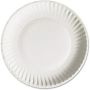 AJM Packaging AJMPP9GREWH 9 in. Green Label Economy Paper Plates