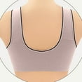 thumbnail image 4 of Front Closure Bras for Women Upgraded - Daisy Bra No Underwire, Full Coverage Cotton Bra, Plus Size Push Up Comfy Everyday Bralette, 4 of 6