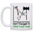 thumbnail image 2 of ThisWear Funny Math Mug Don't Forget to Label Your Axes Math Pun Calculus 11 ounce Coffee Mug, 2 of 4