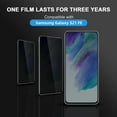 thumbnail image 3 of ZYQEEE 2 Pack Privacy Screen Protector for Samsung Galaxy S21 FE 6.4", Anti-Spy Tempered Glass, Bubble-Free, Easy Install, 3 of 11